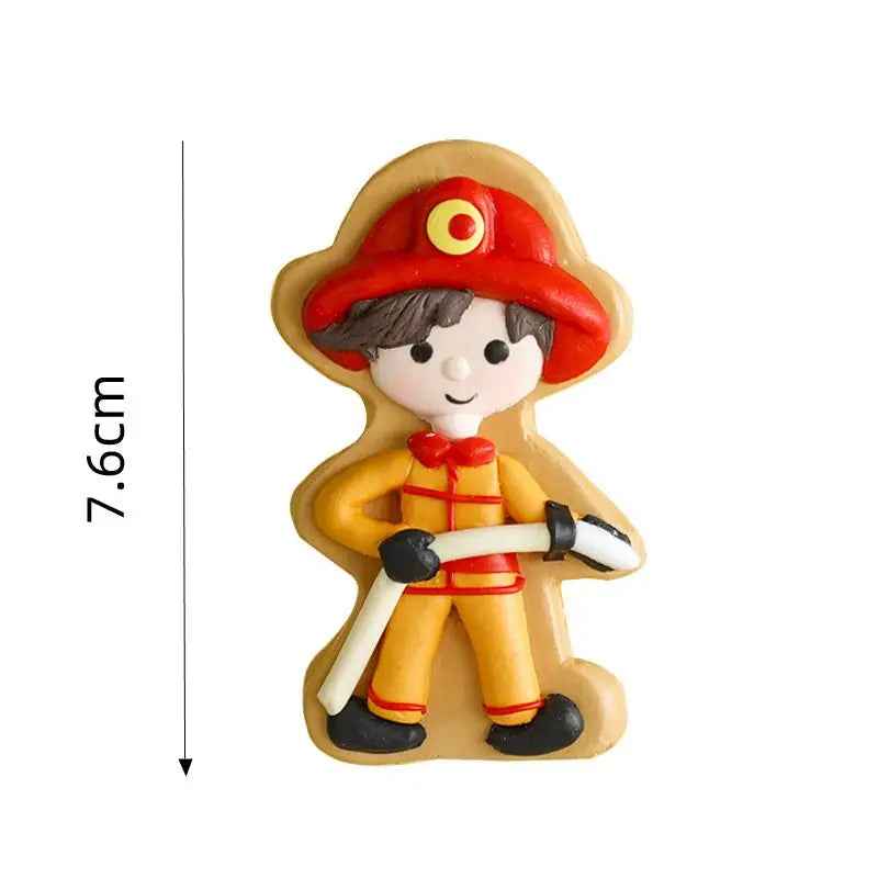 🎈Sound the Alarm – Firefighter Cake Toppers to Spark Birthday Fun! - ThiGui