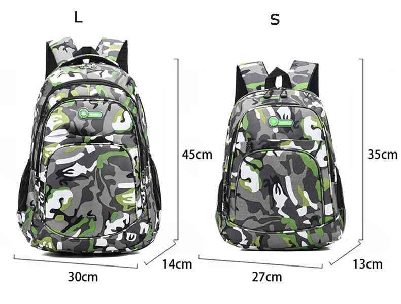 🎒Camouflage Cool! Rugged Backpack for School & Adventure-Loving Boys 🪖 - ThiGui