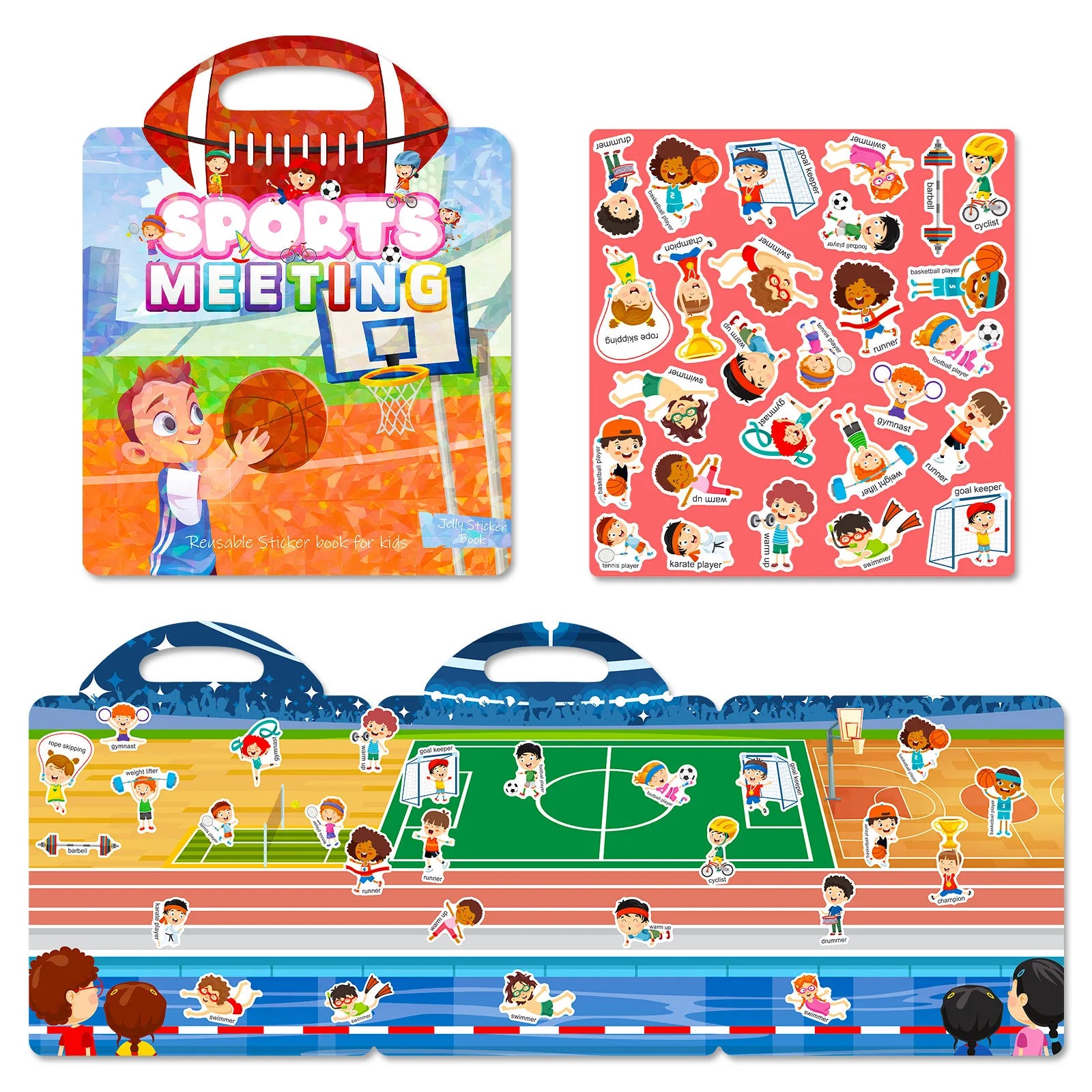 🎨Reusable Animal Scene Sticker Book – Endless Imaginative Fun! 📚✨ - ThiGui