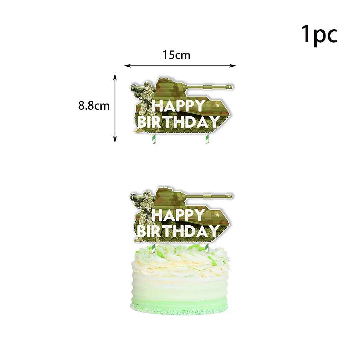 🪖Mission: Birthday! Army-Themed Party Set for Your Little Commander-in-Chief - ThiGui