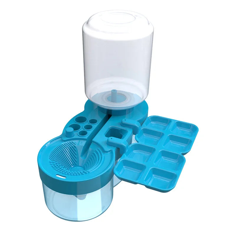 🧼 Clean Brushes in a Click! Automatic Paint Cleaner Bucket 🎨💧 | For Kids & Crafty Hands 👦👩‍🎨 - ThiGui