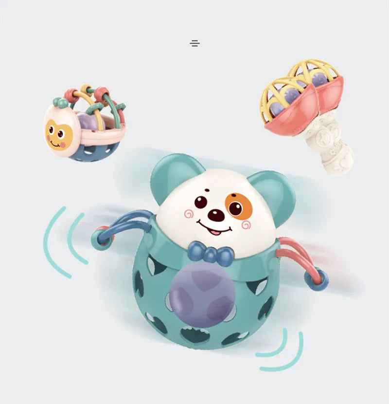 👶 Baby’s First Sensory Rattle – A Tiny Toy with Big Benefits! 🎈🐘 - ThiGui
