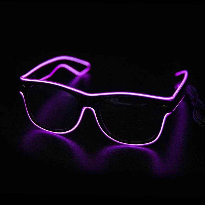 💫Glow Party Magic! Light-Up Neon Glasses for Boys Who Love to Shine - ThiGui