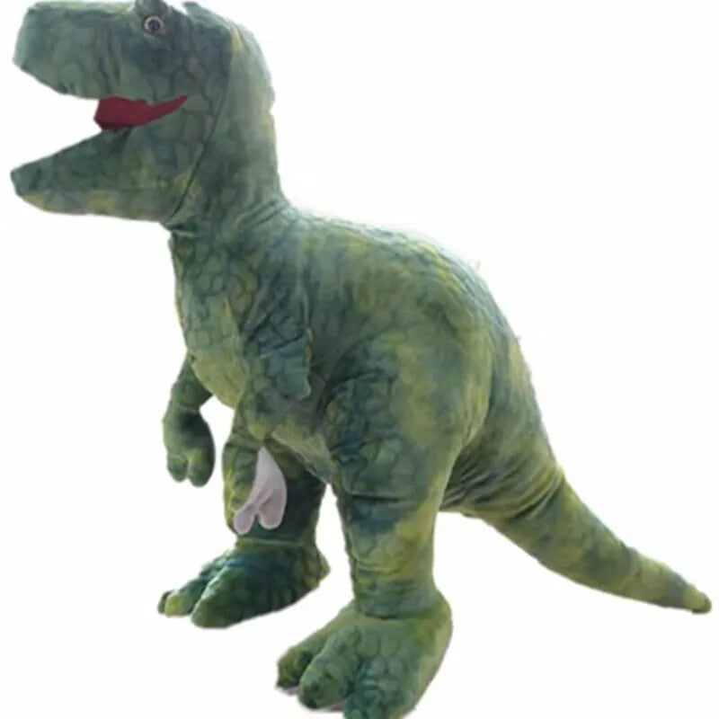 🦖 Giant Cuddles from the King of Dinos – Soft Tyrannosaurus Plush! 💚🛌 - ThiGui
