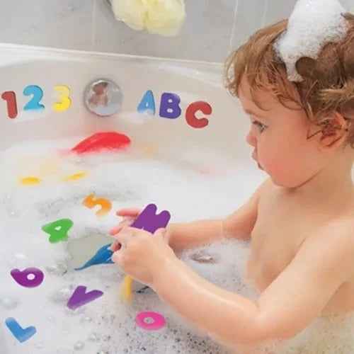 🔤🛁 Alphabet & Numbers Bath Toy – Learn While You Splash! 💧👶 - ThiGui