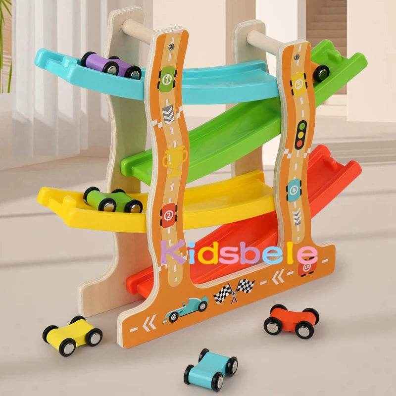 🚗Watch ’Em Zoom! The Wooden Ramp Racer That Keeps Boys Glued for Hours - ThiGui