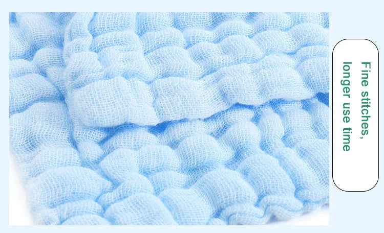 🧼 Everyday Heroes! 💖 5x Muslin Baby Washcloths – Soft, Handy & Gentle for Face, Bath & Feeding Time 🍼 - ThiGui