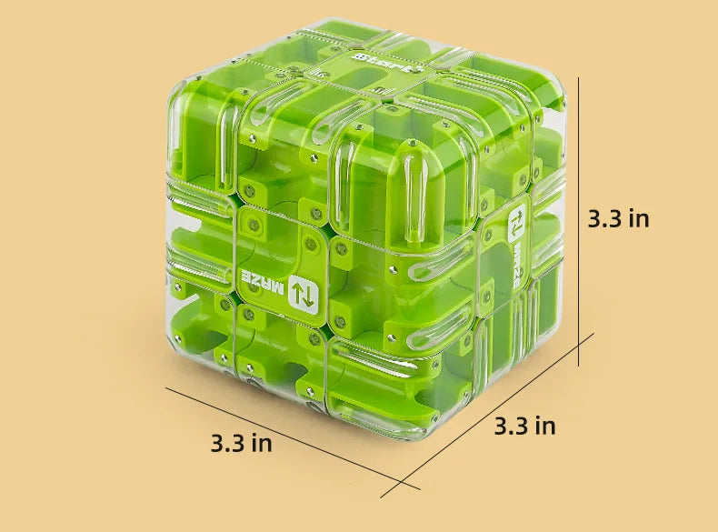 🌀🧩 3D Maze Magic Cube – Twist, Turn & Conquer the Labyrinth! 🎯💡 - ThiGui