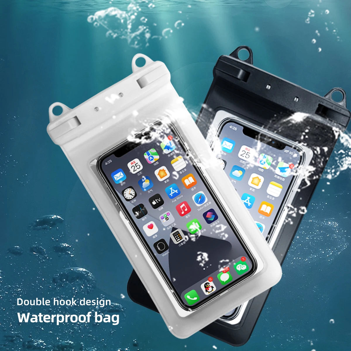 🌊📱 Full View Waterproof Phone Pouch – Dive Into Fun, Worry-Free! 🏊‍♂️💧 - ThiGui