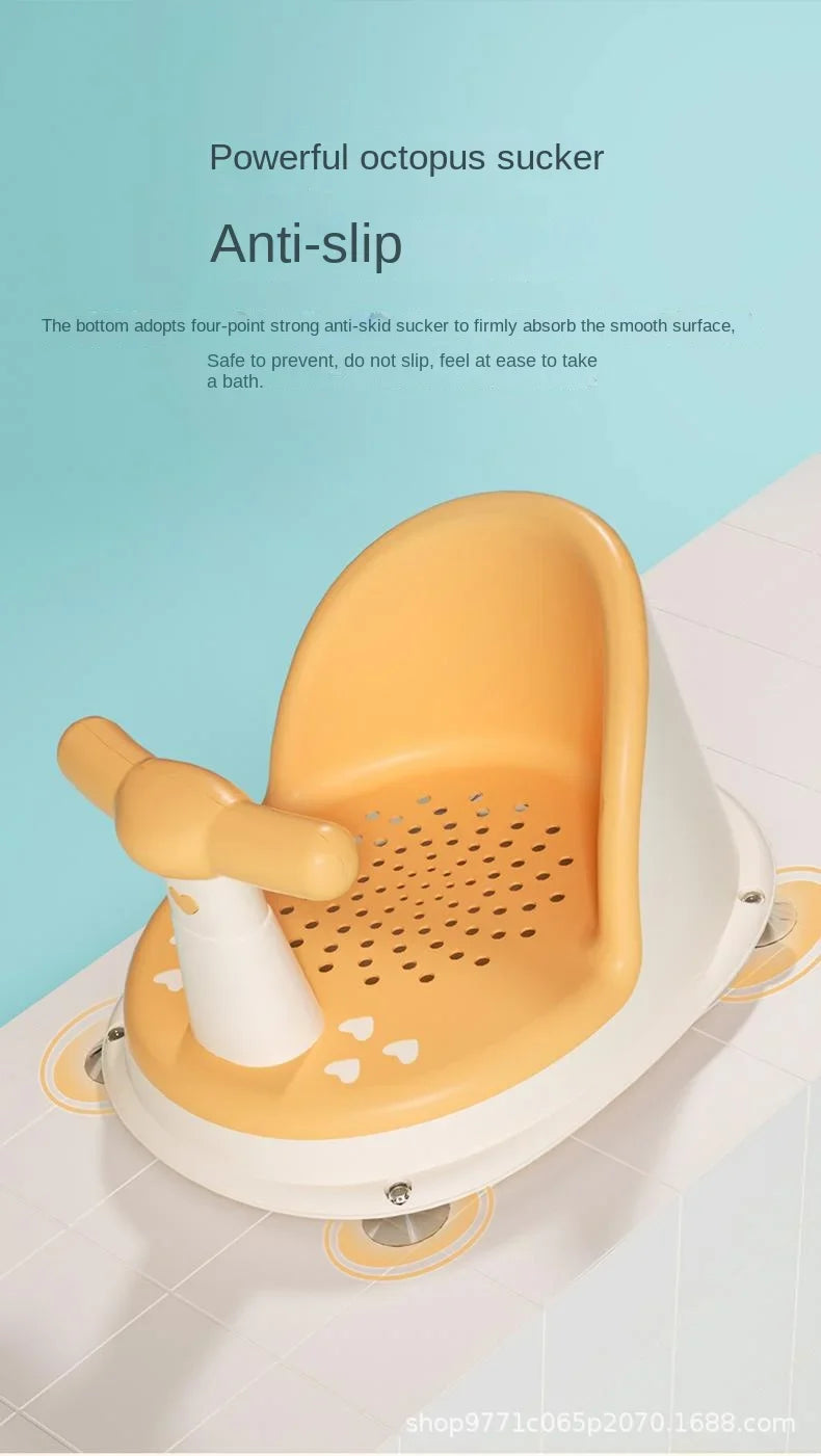 🚿Comfy Baby Shower Seat – Safe, Foldable & Perfect for Little Wigglers! 👶 - ThiGui
