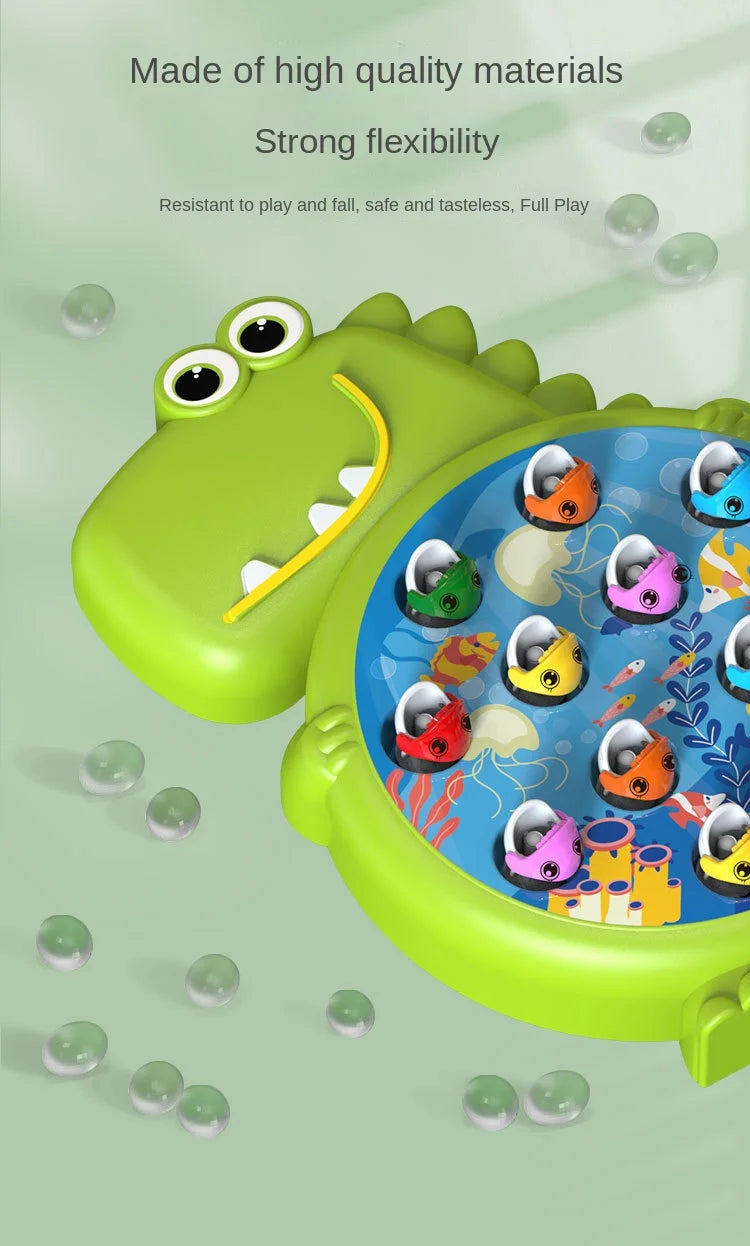 🎣 Dino-Fishing Fun! Magnetic Fishing Toy Set for Curious Little Hands 🦕🧠 - ThiGui