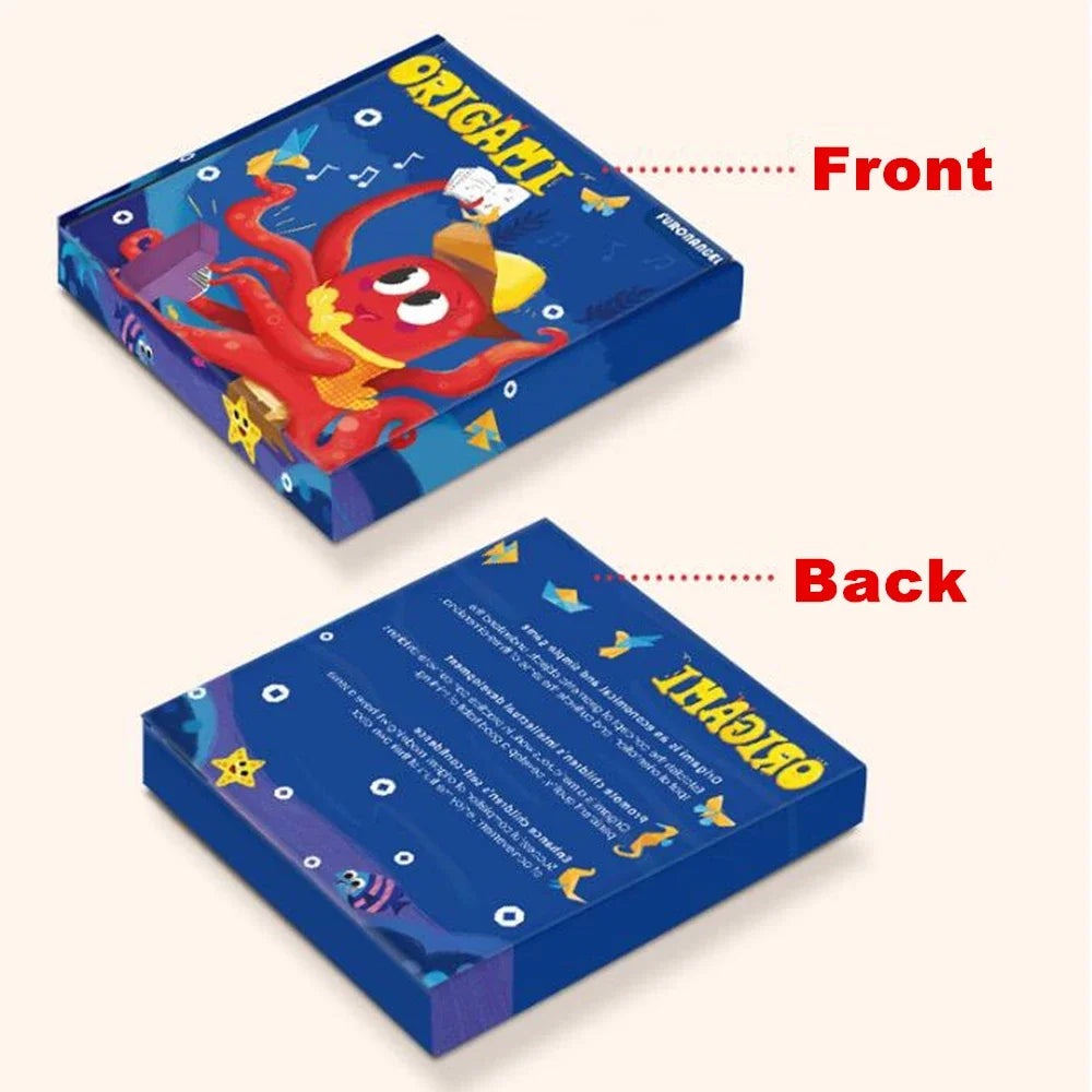 🦁 108-Page Origami Fun Book – Creative Animal Folding for Little Hands! 🧠✂️ - ThiGui