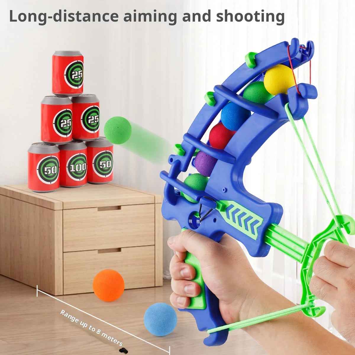 🎁Ultimate Sticky Ball Slingshot Game – Outdoor Fun for Adventurous Boys! - ThiGui