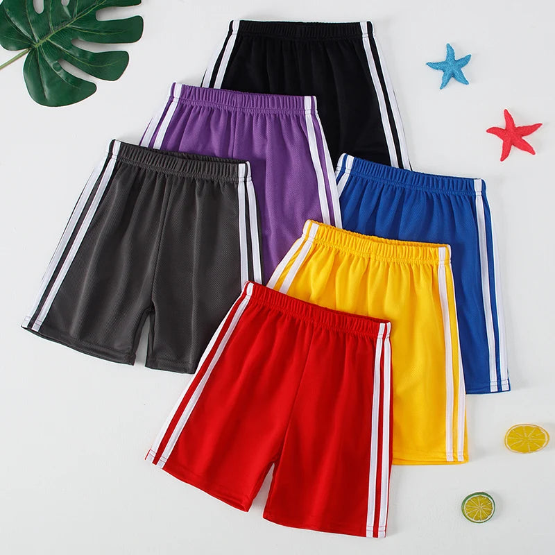 🩳 3/6-Pack Colourful Quick-Dry Kids’ Shorts – Comfy, Sporty & Everyday-Ready! ☀️👦 - ThiGui