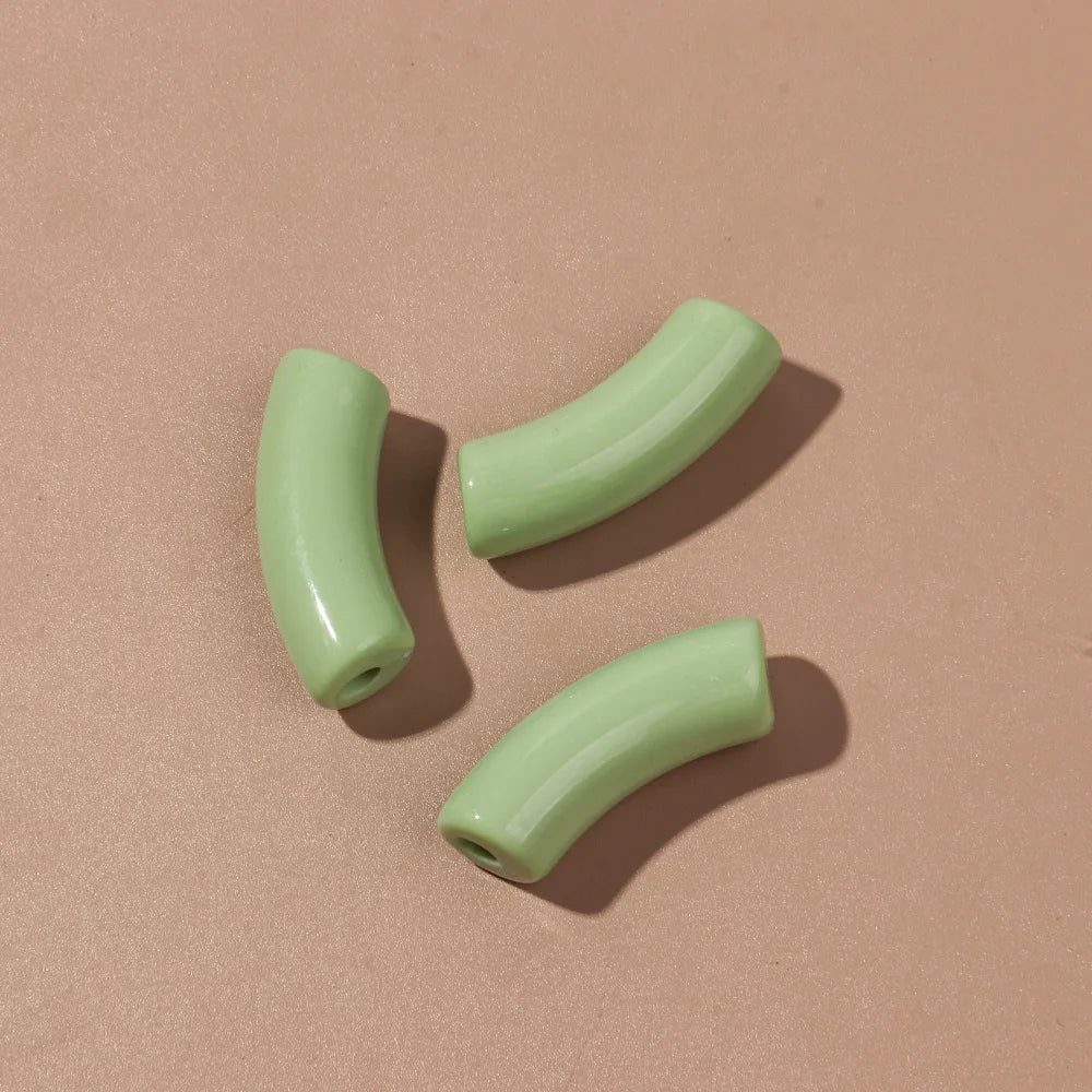 🌈 Lot de 20 Perles Tubes Arc-en-ciel – Idéal pour Créer des Bijoux Colorés et Fun ! 💫🧵 - ThiGui