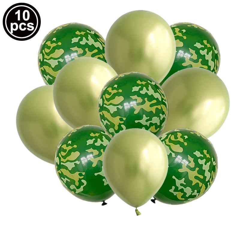 🪖The Ultimate Camouflage Party Set – Turn Your Boy's Birthday Into an Army Adventure! - ThiGui