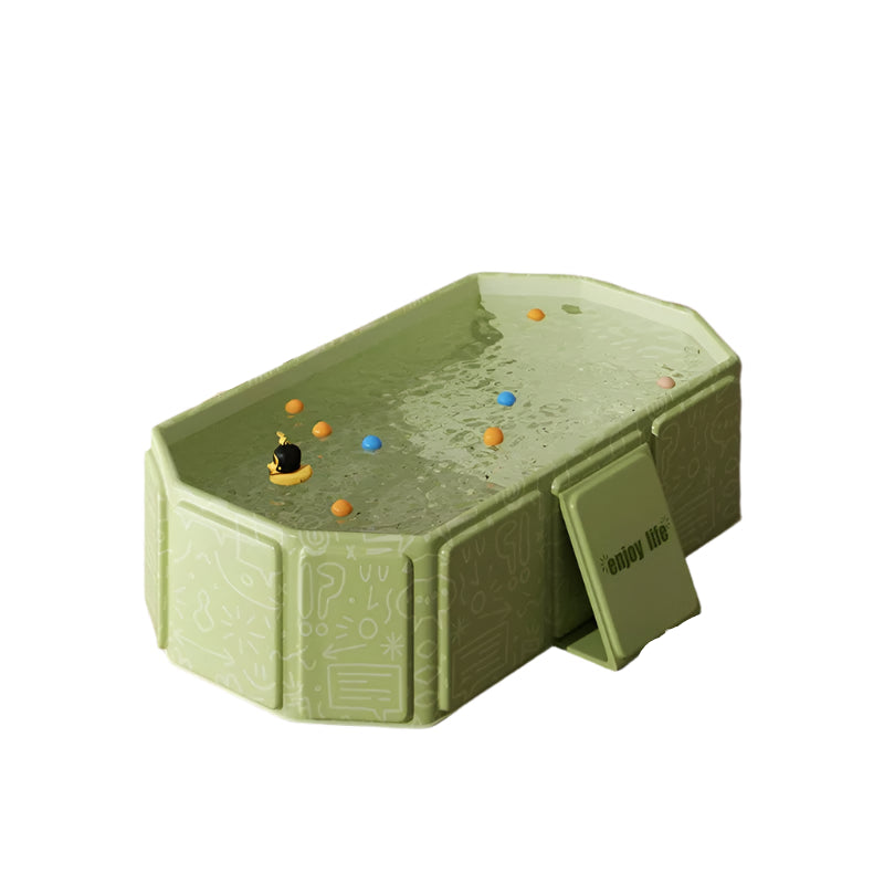 🛁💖Luxurious Folding Baby Bath – Spacious, Thick & Travel-Ready! - ThiGui