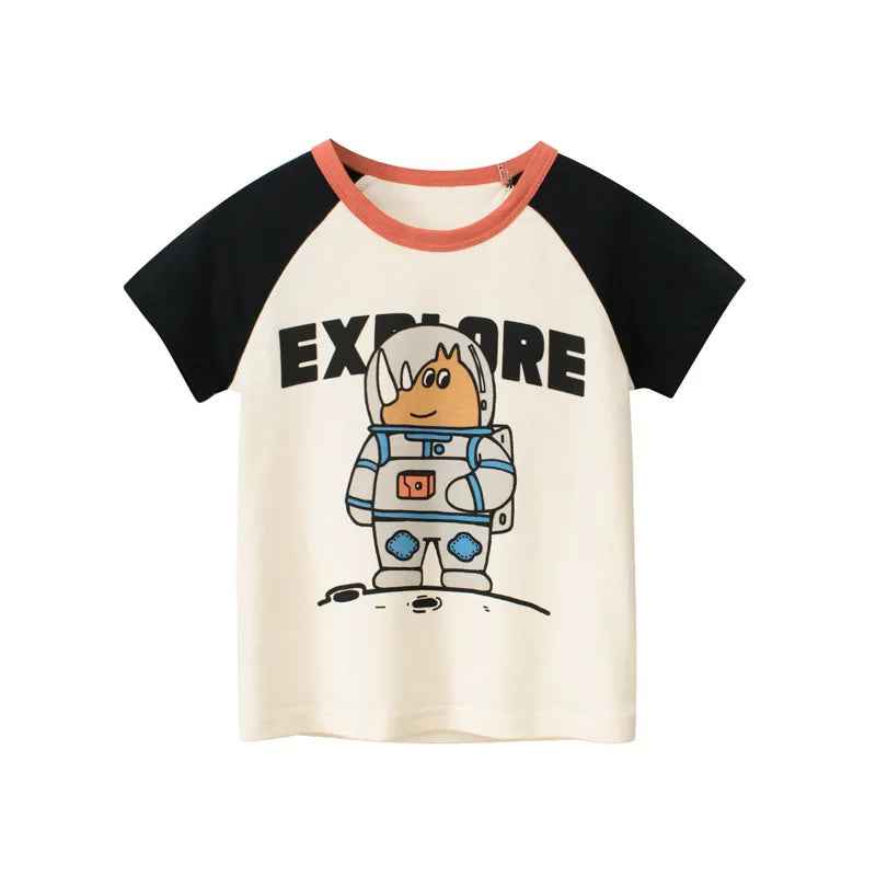👕Cool & Comfy Cartoon Tees for Your Little Explorer (2–8Y) - ThiGui
