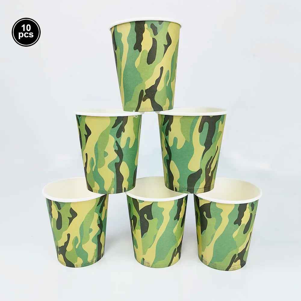 🪖The Ultimate Camouflage Party Set – Turn Your Boy's Birthday Into an Army Adventure! - ThiGui