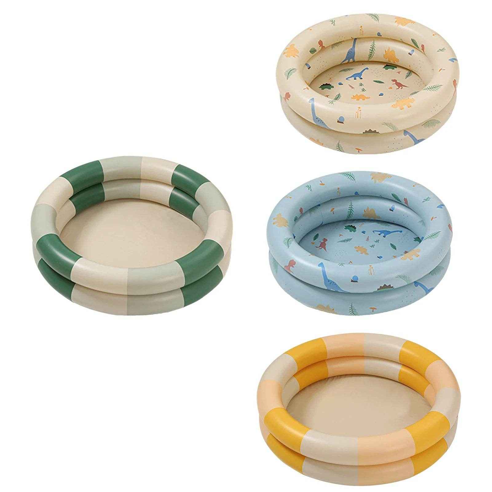 🐠Retro Inflatable Baby Pool for Boys in a Cute Family-Friendly Design for Backyard Fun - ThiGui