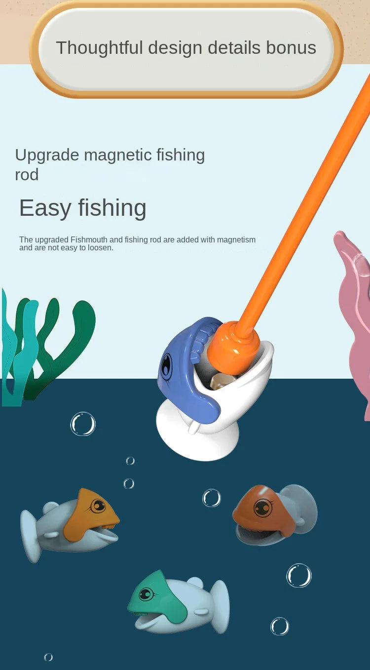 🎣 Dino-Fishing Fun! Magnetic Fishing Toy Set for Curious Little Hands 🦕🧠 - ThiGui