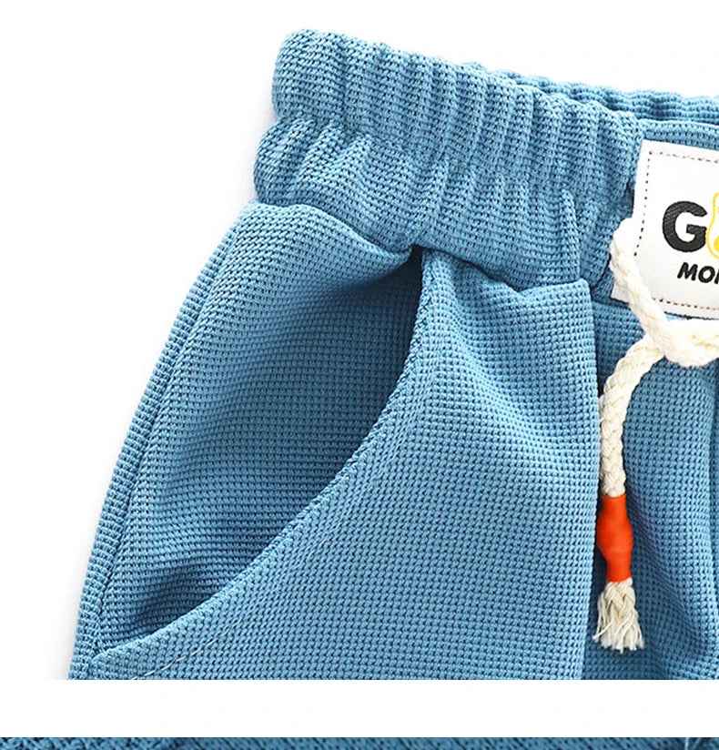 🩳Bright & Breezy Boys’ Beach Shorts – Candy Colours, Elastic Waist & All-Day Summer Comfort - ThiGui