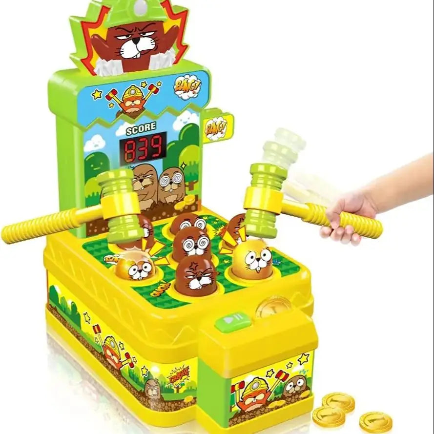 🌈 Hammer & Save! Mini Arcade Coin Bank Game 🕹️ | Lights, Sounds & Learning Fun 🎶💡 - ThiGui