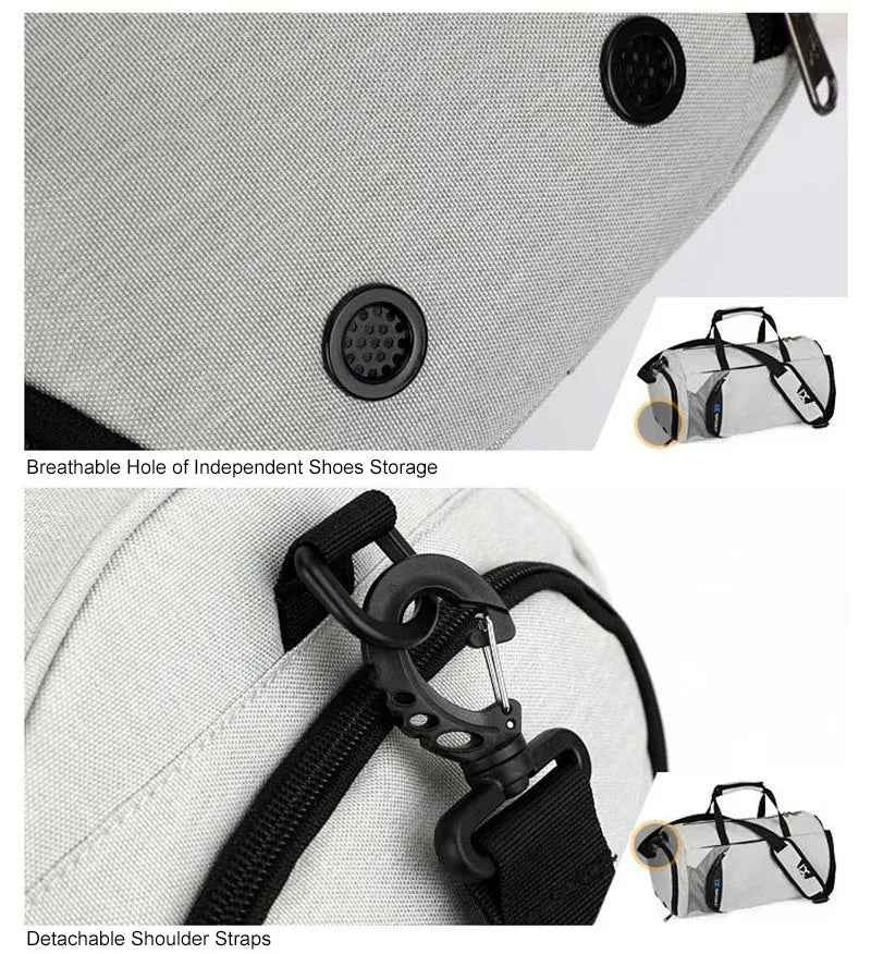 💪 Waterproof Gym Bag with Wet-Dry Compartments – Built for Active Boys! 🎽🧼 - ThiGui