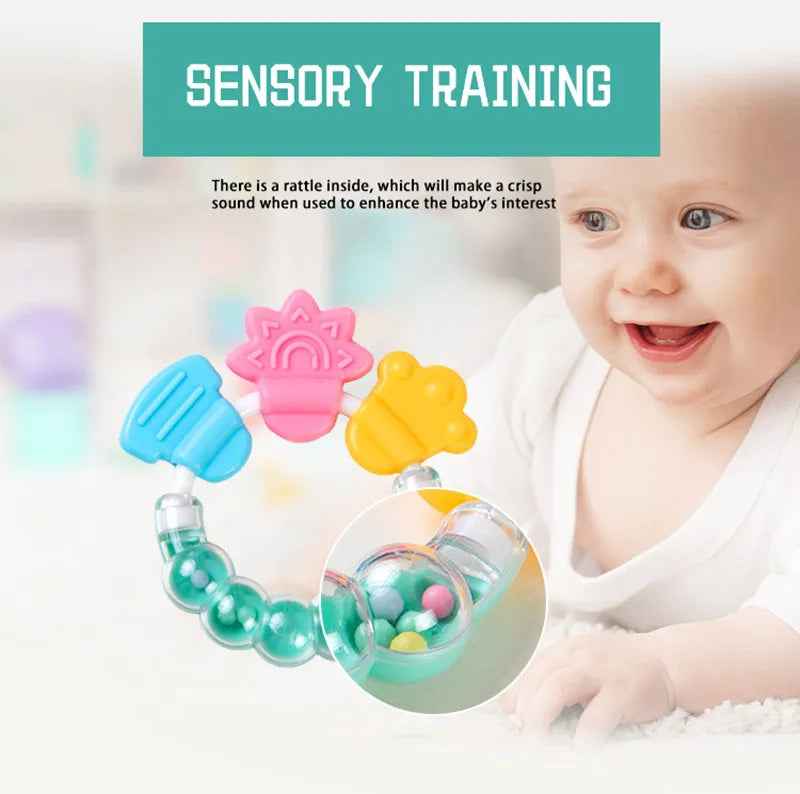 👶 Baby’s First Sensory Rattle – A Tiny Toy with Big Benefits! 🎈🐘 - ThiGui