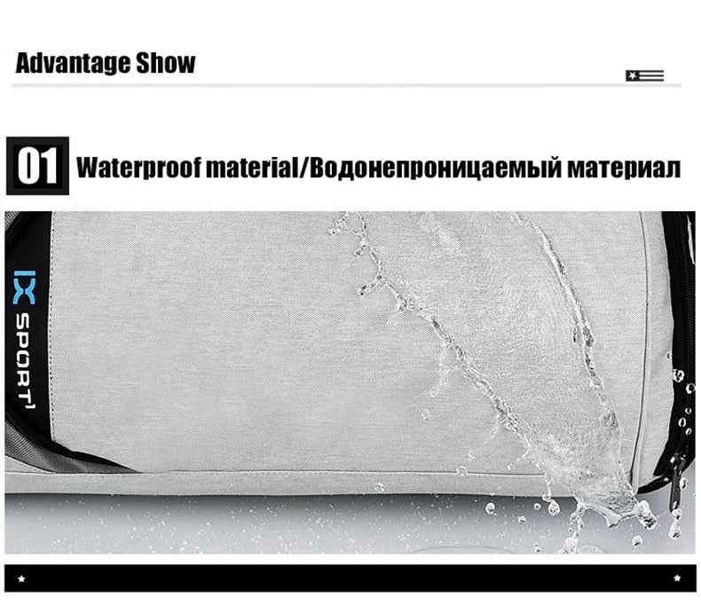 💪 Waterproof Gym Bag with Wet-Dry Compartments – Built for Active Boys! 🎽🧼 - ThiGui