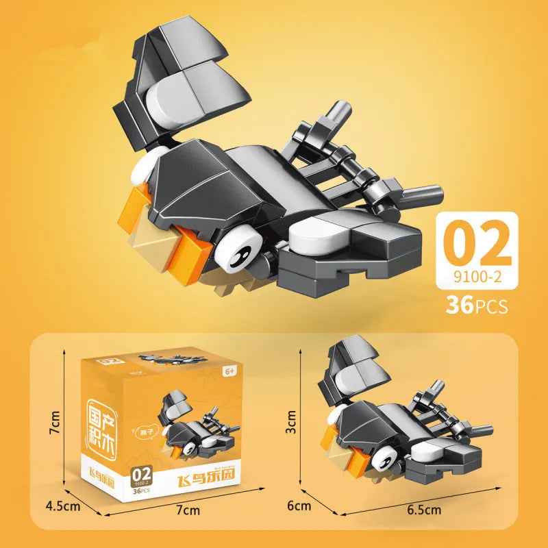 🕷️ Snap Together a Wild World – Insect & Animal Block Creatures for Kids & Collectors! 🐜🦂 - ThiGui