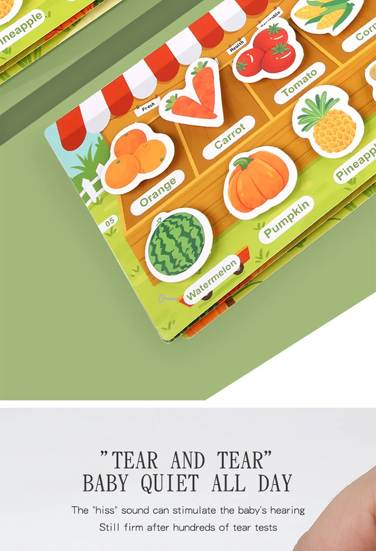 📘✨ Montessori Busy Book – Hands-On Learning & Matching Fun for Curious Toddlers! 👶🎓 - ThiGui