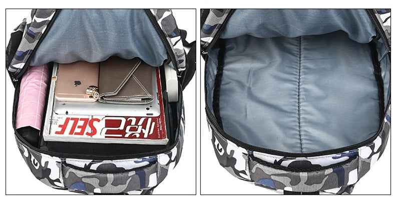 🎒Camouflage Cool! Rugged Backpack for School & Adventure-Loving Boys 🪖 - ThiGui