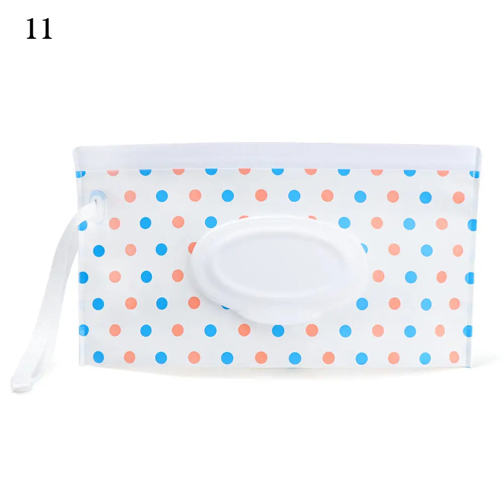 🧷 Smart Wet Wipes Bag – Snap, Strap & Go! Perfect for Mum Life on the Move! 💖🍼 - ThiGui