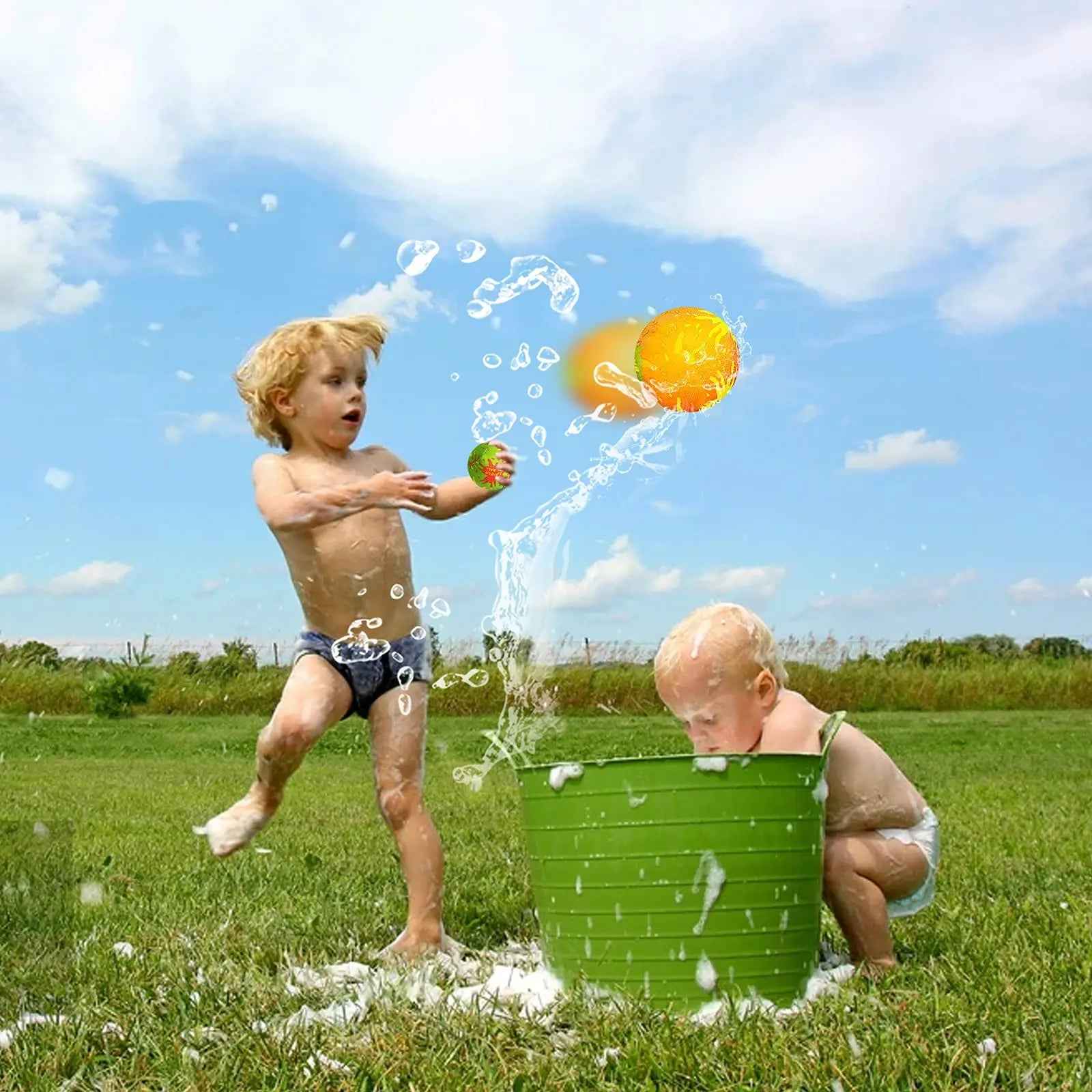 💦 Splash Without the Trash – Reusable Water Balloons for Summer Fun! 🎈🏖️ - ThiGui