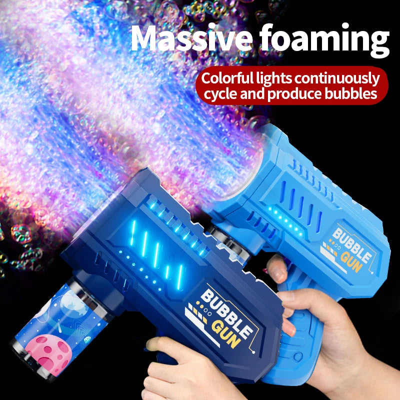 🎉 Electric Bubble Blaster – LED Lights & Fun for Boys! 🌈 - ThiGui