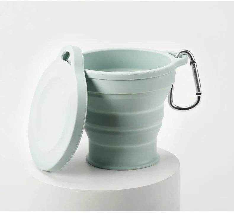 🏕️ Must-Have Travel Buddy: The Outdoors Silicone Folding Cup for Kids! - ThiGui