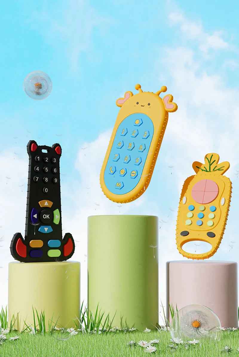 👶 Baby’s First Sensory Rattle – A Tiny Toy with Big Benefits! 🎈🐘 - ThiGui