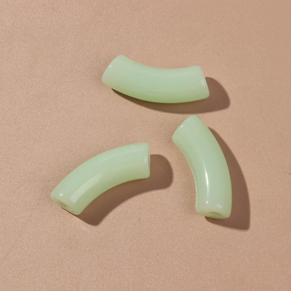 🌈 Lot de 20 Perles Tubes Arc-en-ciel – Idéal pour Créer des Bijoux Colorés et Fun ! 💫🧵 - ThiGui