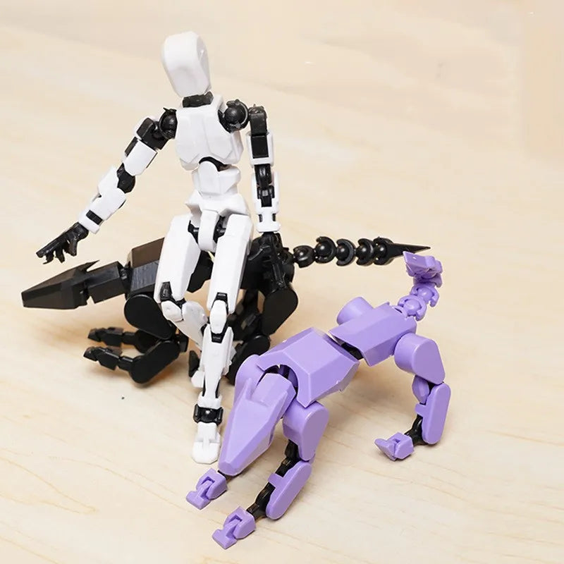 🦸‍♂️ Light-Up Titan Warriors! T13 Action Figures 🔦 | Pose, Play & Battle with Glowing Heroes - ThiGui