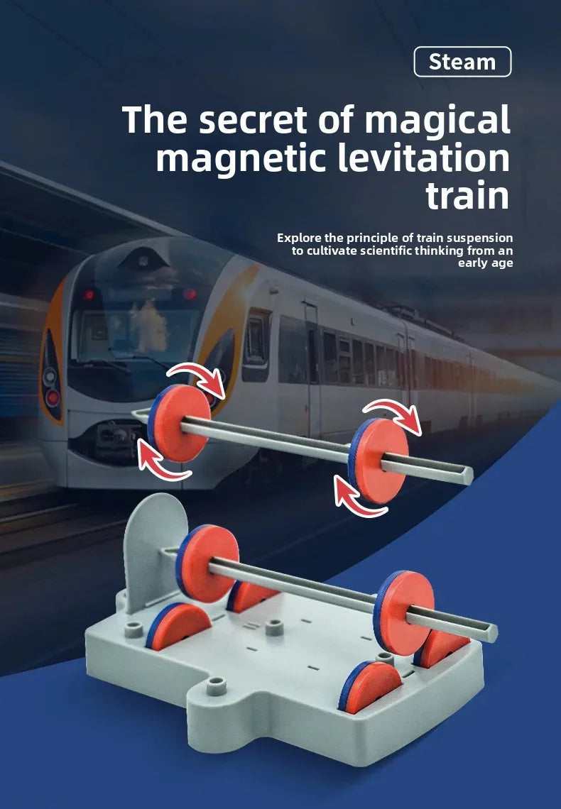 🧲 Magnetic Wonder Lab – 12-in-1 Science Kit for Curious Boys! 🔬✨ - ThiGui