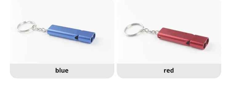 🛡️Flat Dual-Tone Safety Whistle – Compact & Loud for Outdoor Adventures with Your Little Explorer - ThiGui