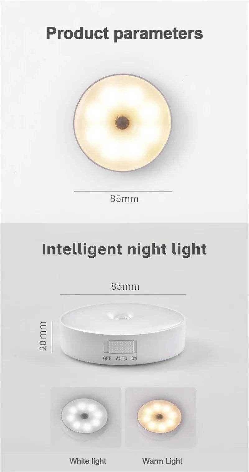 💤No More Stumbles at Night – Smart Sensor Light That Knows When You’re There! - ThiGui