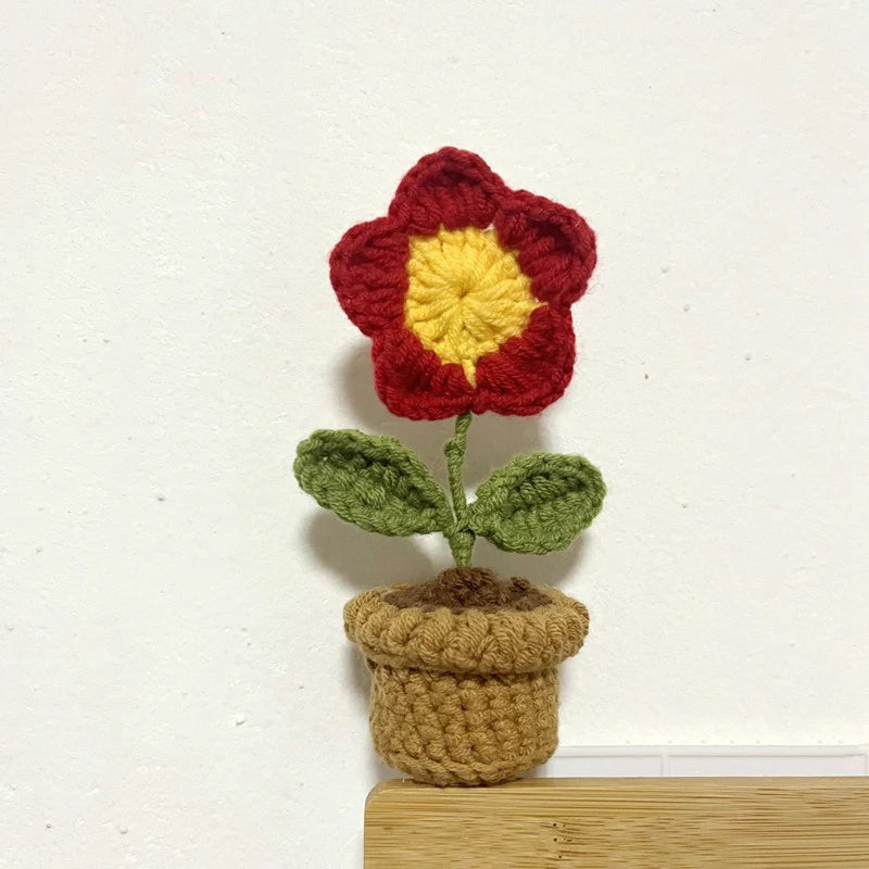 🌹 Mini Merci Flower Pot – A Handmade Bloom to Say Thanks with Heart! 🌼✨ - ThiGui