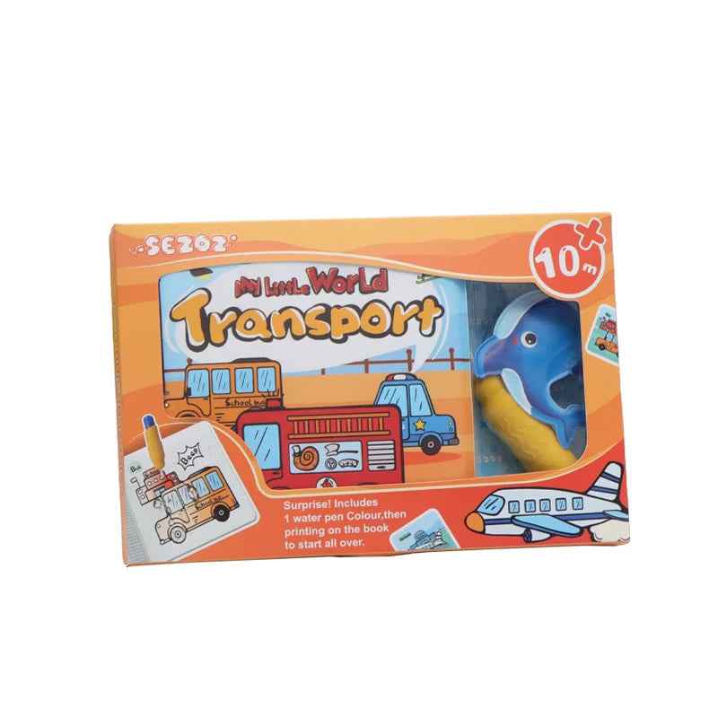 📖 Splash & Learn – Magic Bath Books That Reveal Colors with Water! 🛁🎨 - ThiGui