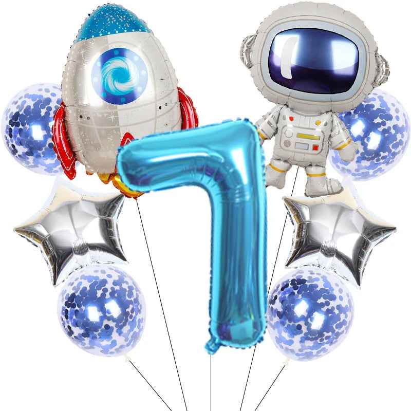 Blast Off to Fun – Space Balloon Set That Makes Birthdays Out of This World! - ThiGui