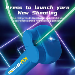 🌈 Light-Up String Launcher Toy 🚀 | Glow-in-the-Dark Fun for Little Explorers! 🎇🎯 - ThiGui