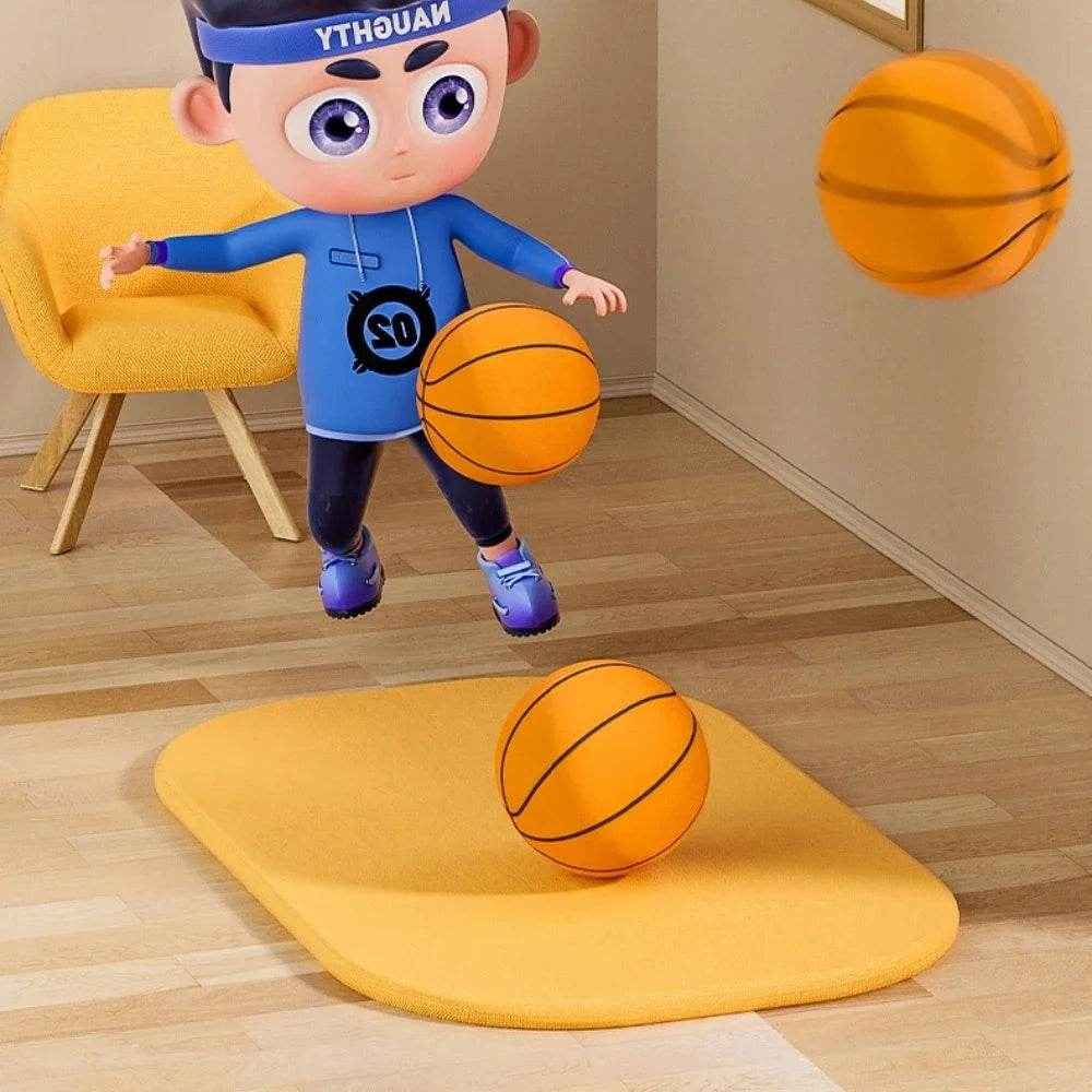 🏀Noiseless Indoor Fun – The Soft & Silent Basketball Every Mum Will Love! - ThiGui