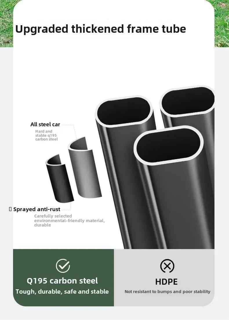 🛒 Pack, Pull & Go! – Heavy-Duty Folding Wagon for Family Adventures 🚗🏖️ - ThiGui