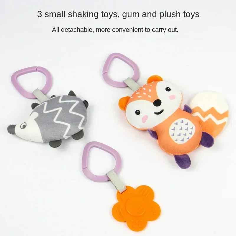 🍼 Car Seat Activity Toy – Kick, Grab & Explore on the Go! 🚗🎠 - ThiGui